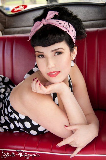 beauty gothic pin up style