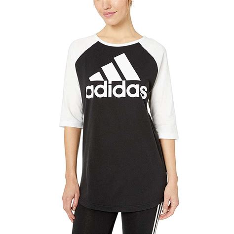 adidas womens athletic cotton sport id baseball crew neck  shirt walmartcom