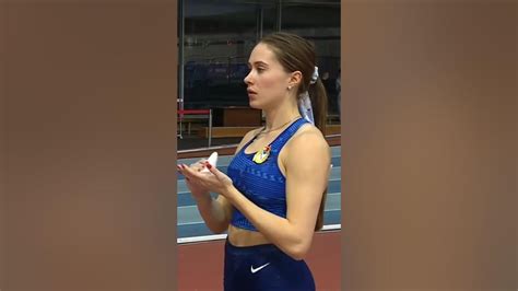 🥹🥵 Beautiful And Athletic Polina Knoroz Russian Indoor Championship