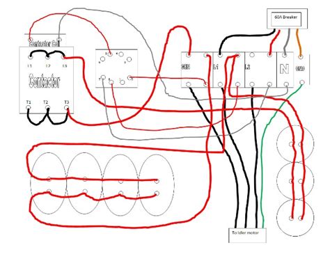 phase converter wiring diagram diagram geometry