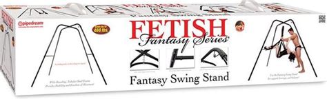 Fetish Fantasy Swing Stand Zwart Seksschommel