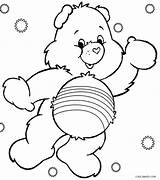 Coloring Bear Care Pages Print Colouring Preschool Rainbow Grumpy Bears Cheer Teddy Printable Washing Drawing Machine Baby Kids Face Cartoon sketch template
