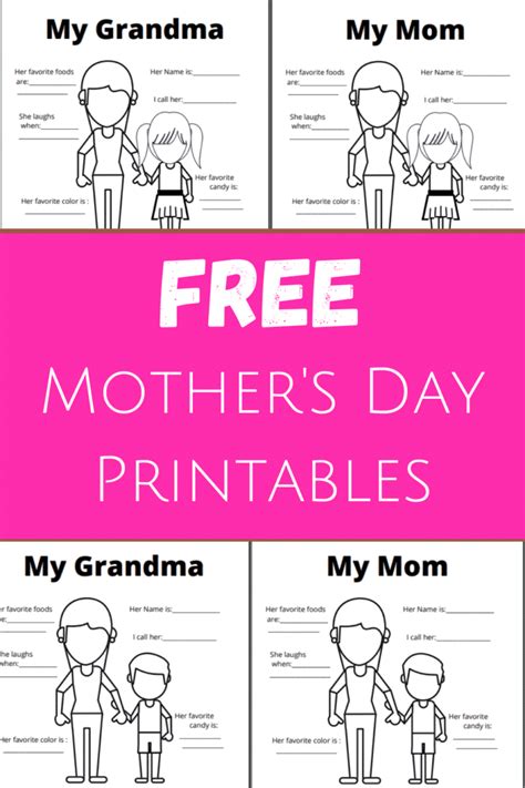 mom mothers day printables simply full  delight