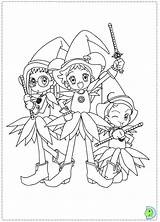 Doremi Coloring Magical Pages Dinokids Popular Close sketch template