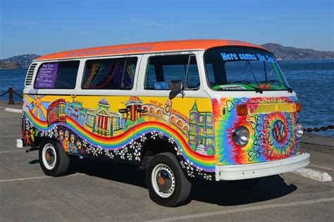 vw bus camping experience  hippie lifestyle