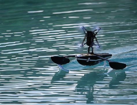 hydrofoil drone  parrot designed  glide  water review