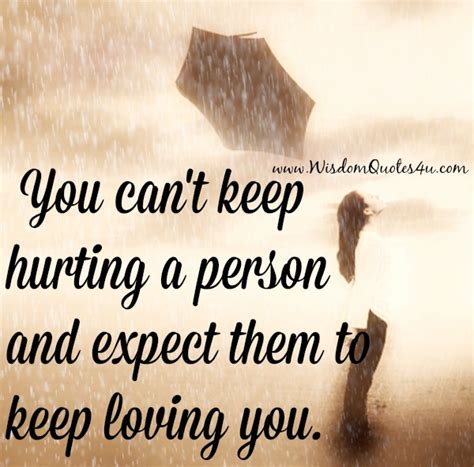hurting  person  expect    loving
