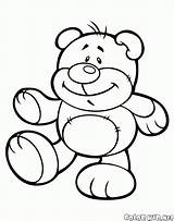 Teddy Bear Coloring Pages Colorkid Toys sketch template