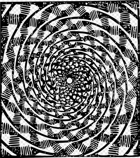 Illusions Abstract Black And White Patterns Swirls Swirling Waves