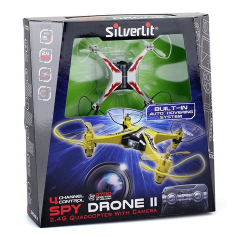 silverlit spy drone ii quadcopter  ch kamerali loco poco