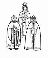 Drie Koningen Christmas Bible sketch template