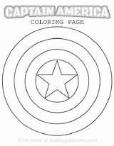 America Captain Coloring Shield Pages Printable Avengers Superhero Drawing Logo Logos Template Party Line Makingofamom Getdrawings Print Within Para Super sketch template