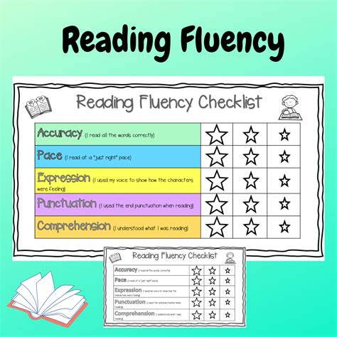 mash st  class reading fluency checklist