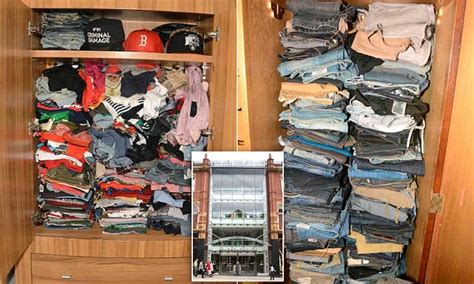 givenchy and cavalli clothing stash worth £60k found