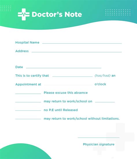 images  blank printable doctor note  fake doctors note