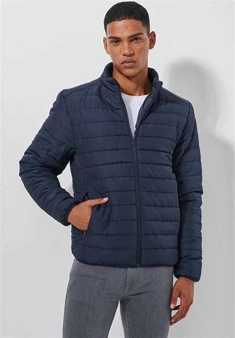 lightweight puffer jacket navy superbalist jackets superbalistcom