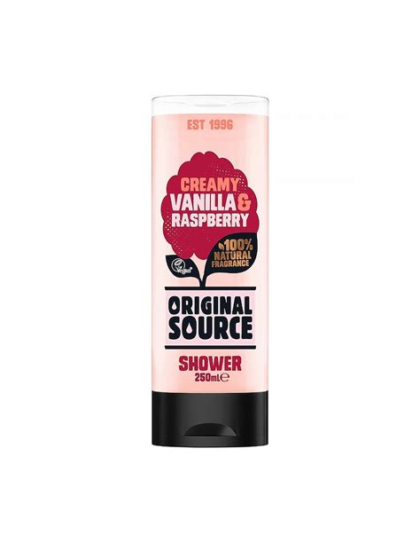 original source body wash creamy vanilla raspberry ml