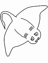Coloring Pages Ocean Animals Ray Printable Coloringpagebook Book Advertisement sketch template