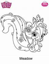 Pets Palace Princess Coloring Pages Meadow Disney Fun Kids Pet Printables Printable Blondie sketch template