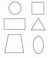 Shapes Draw Basic Coloring Learn Color Netart sketch template