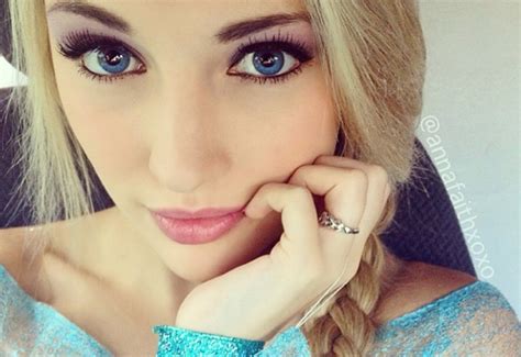 Is This Teen An Elsa From Frozen Look Alike