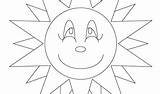 Sunbeam Wants Jesus Coloring sketch template