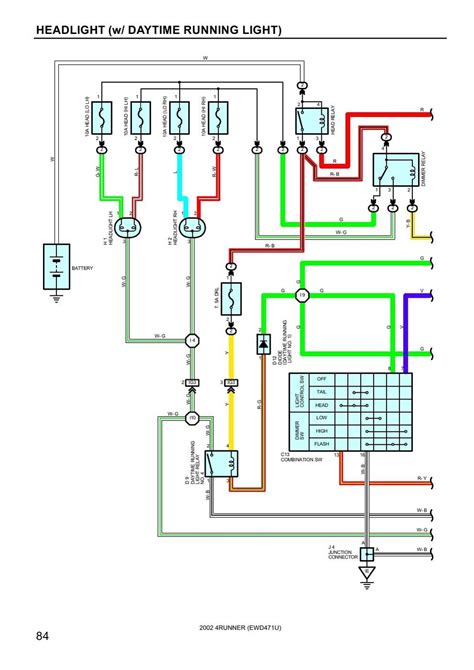 toyota tacoma tail light wiring diagram