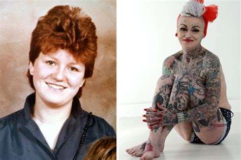 Extreme Tattooed Mum Has 80 Of Body And Face Covered In Inking After