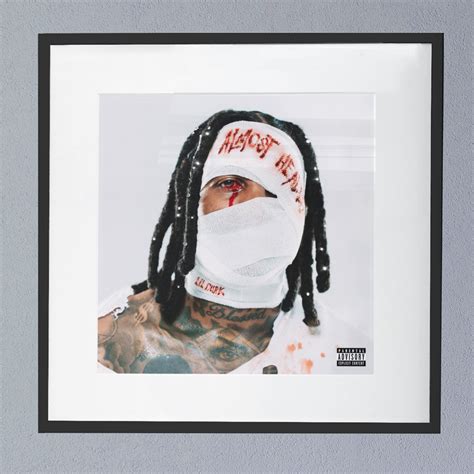 lil durk  healed album cover poster lost posters