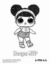Glitter Lol Coloring Pages Hoops Mvp Surprise Doll Drawing Dolls Series Lotta Color Book Baby Her Getdrawings Choose Board sketch template