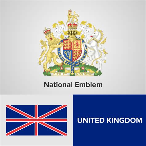 united kingdom national emblem map  flag  vector art  vecteezy