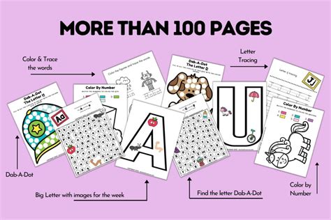 fun letter   week printable curriculum  preschoolers
