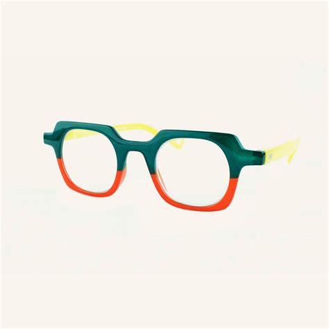 geometric squared reading glasses k eyes