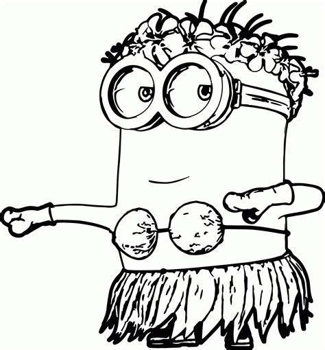 printable minions coloring pages coloring home