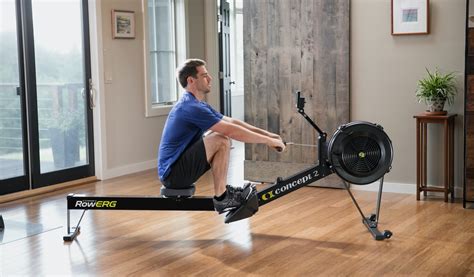 concept rowerg indoor rower model  pm black gfitness