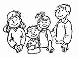Family Clip Coloring Pages Getcoloringpages Printable sketch template