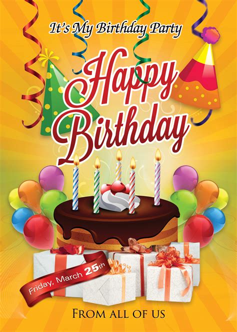 Happy Birthday Flyer Template 4 Common Myths About Happy