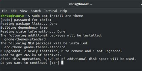 how to install desktop themes on ubuntu 18 04 lts