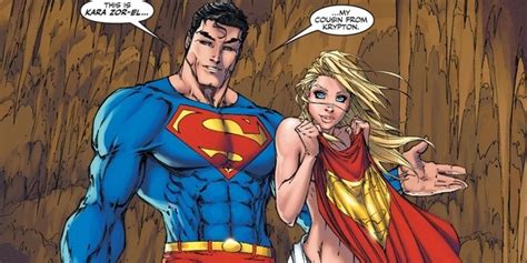 Are Superman And Supergirl Really Relatives Quora