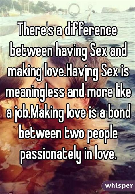 difference between love making and sex porn celeb videos