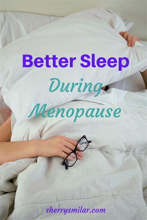 Improving Sleep During Menopause