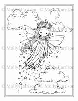 Fairy Princess sketch template