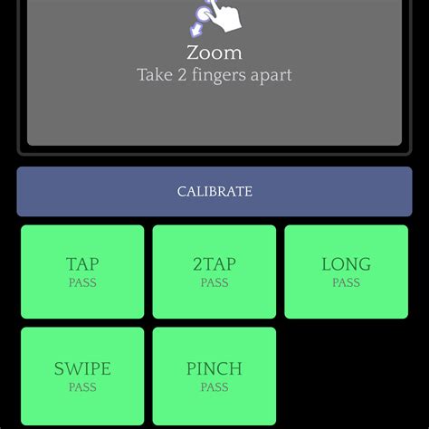 calibrate  touchscreen   android