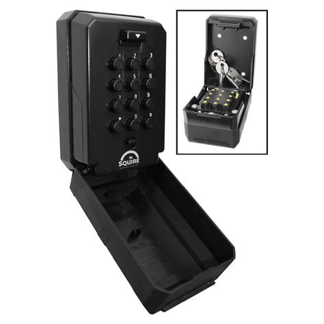 squire keykeep combination key box padlock key   cromwell tools