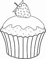 Cupcakes Muffin Ausmalbilder Dessin Coloriage Vorlage Ausmalbild Geburtstagskalender Erdbeere Muffins Imprimer Desery Babeczka Kleurplaten Malen Kolorowania Supercoloring Tegning Truskawka Kuchen sketch template