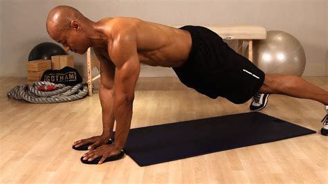 sliding push  chest workout youtube