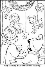 Coloring Pages Christmas Vintage Retro Embroidery Countdown Days Popular Book Patterns Books Qisforquilter Choose Board sketch template