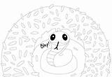 Snake Snakes Doughnut Alexis Drawn sketch template