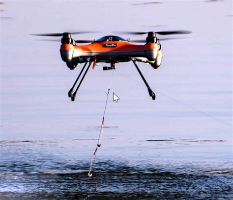 trolling  safety tension release  fishing  splashdrone   drone zone
