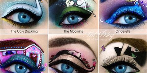 this artist s eye makeup illustrations are mindblowingly